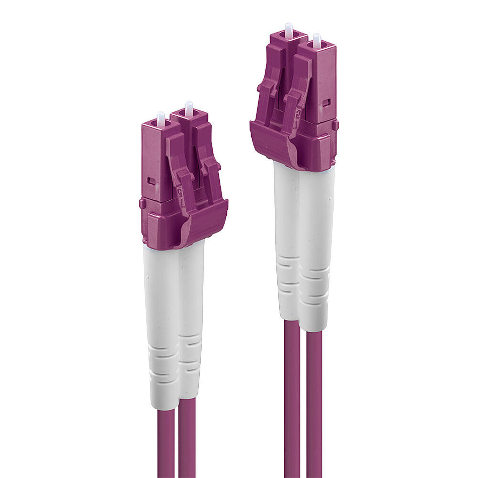 Lindy 15m LC-LC OM4 50/125 Fibre Optic Patch Cable