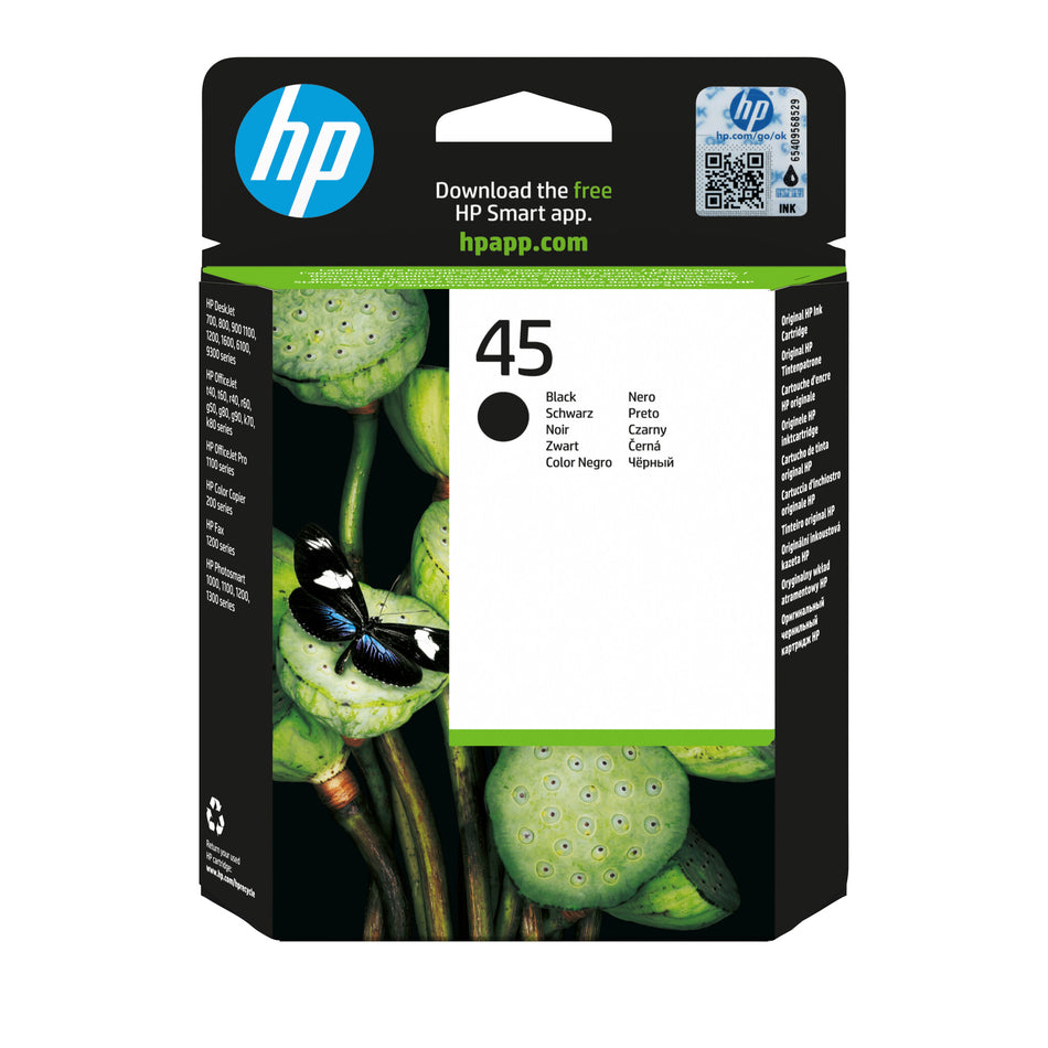 HP 45 Large Black Original Ink Cartridge