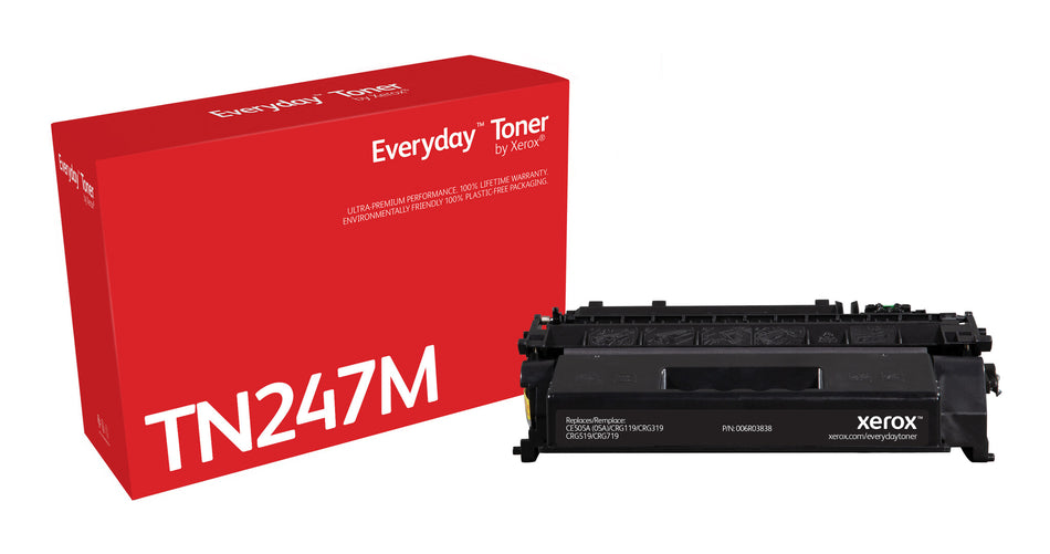 Everyday™ Black Toner by Xerox compatible with HP 05A (CE505A), Standard capacity