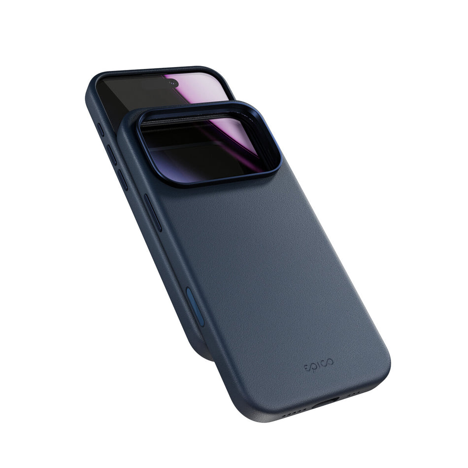 Epico Mag+ Leather Case iPhone 17 Pro - blue