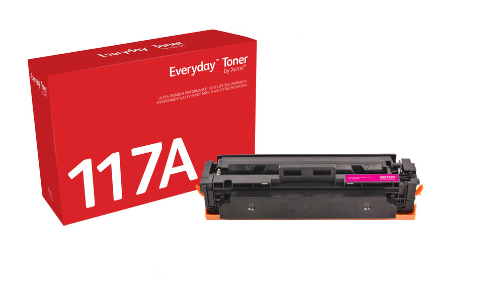 Everyday™ Magenta Toner by Xerox compatible with HP 117A (W2073A), Standard capacity