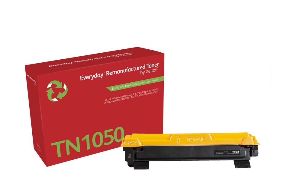 Everyday™ Mono Remanufactured Toner by Xerox compatible with Brother TN1050, Standard capacity