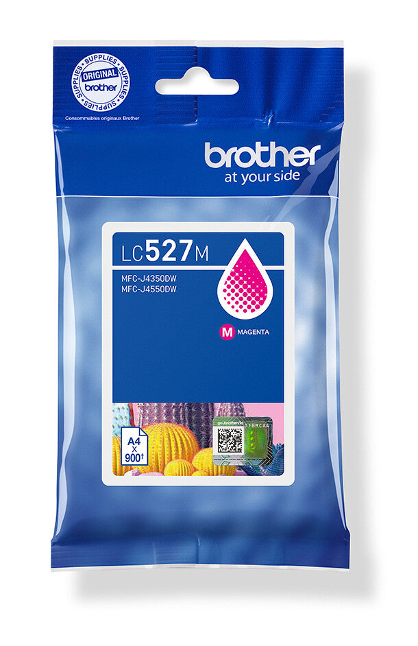 Brother Genuine LC527M Ink Cartridge - Magenta