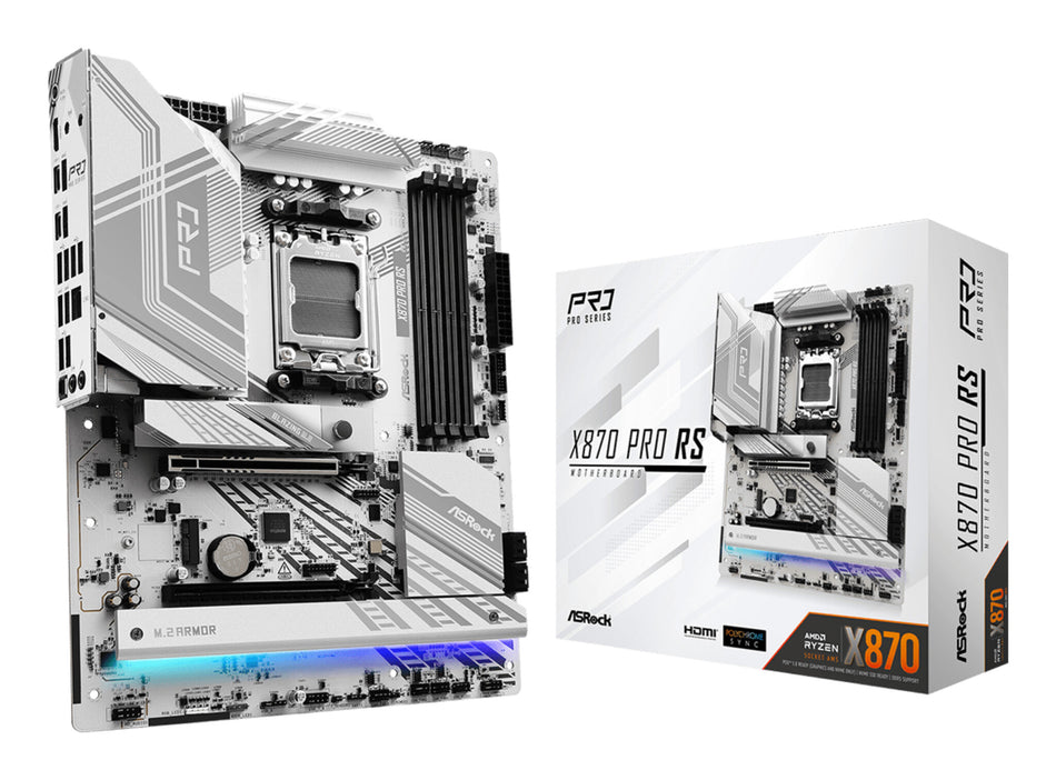 Asrock X870 PRO RS AMD X870 Socket AM5 ATX