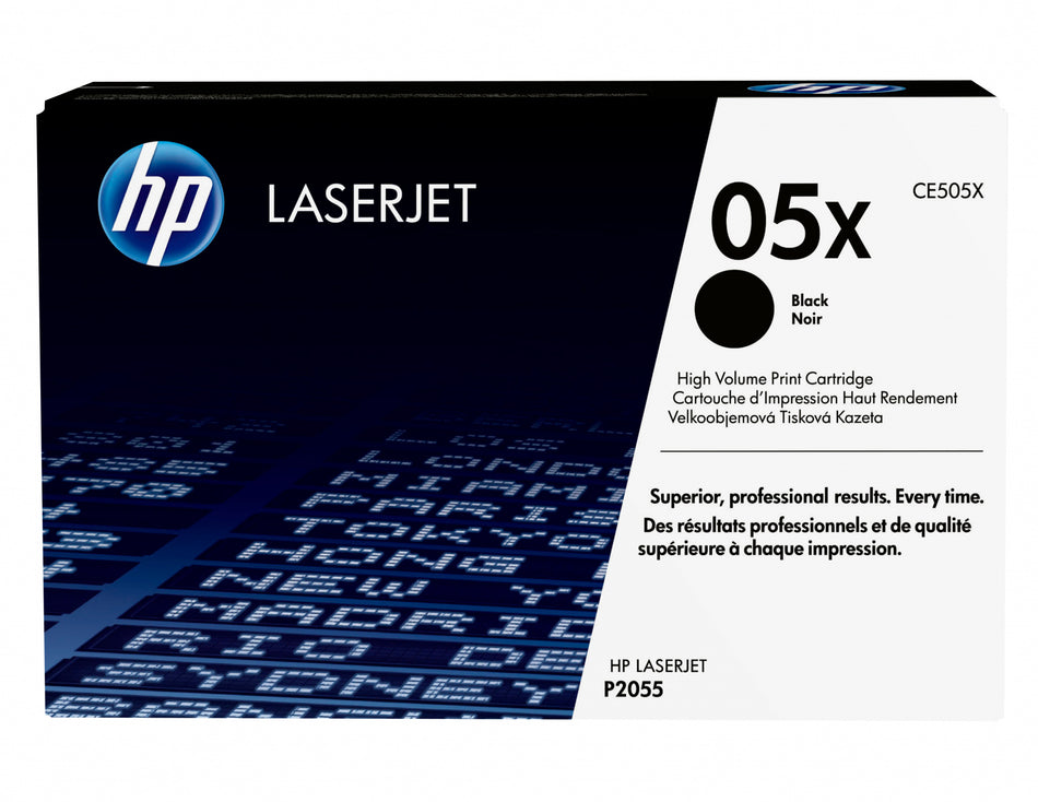 HP 05X High Yield Black Original LaserJet Toner Cartridge