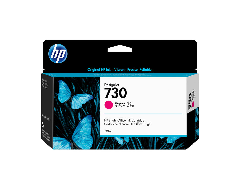 HP 730 130-ml Magenta DesignJet Ink Cartridge