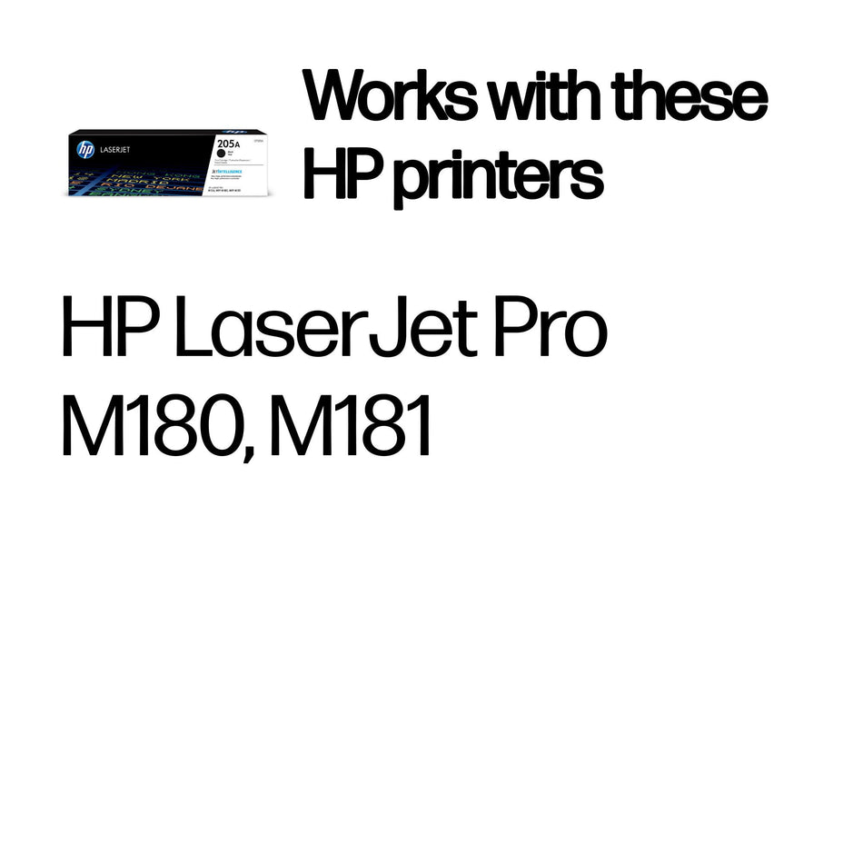 HP 205A Black Original LaserJet Toner Cartridge