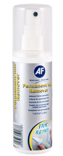 AF Permanent Ink Remover CD's/DVD's Equipment cleansing pump spray 125 ml