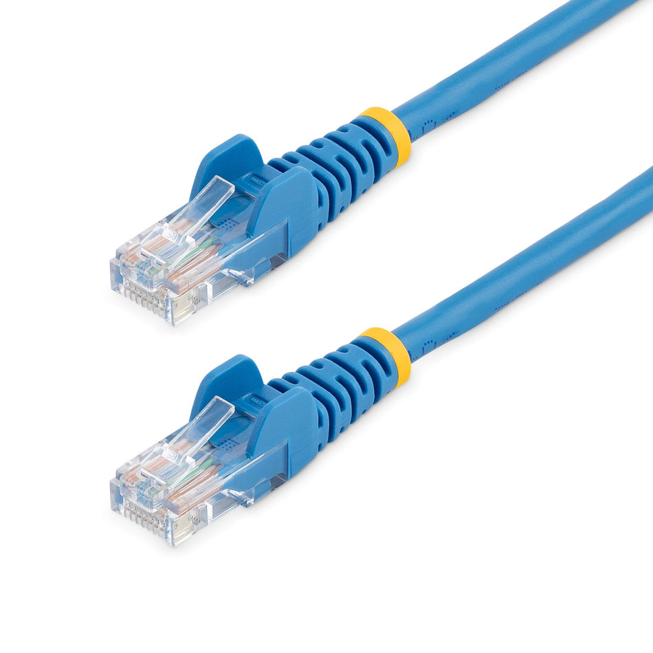 StarTech.com Cat5e Ethernet Patch Cable with Snagless RJ45 Connectors - 7 m, Blue