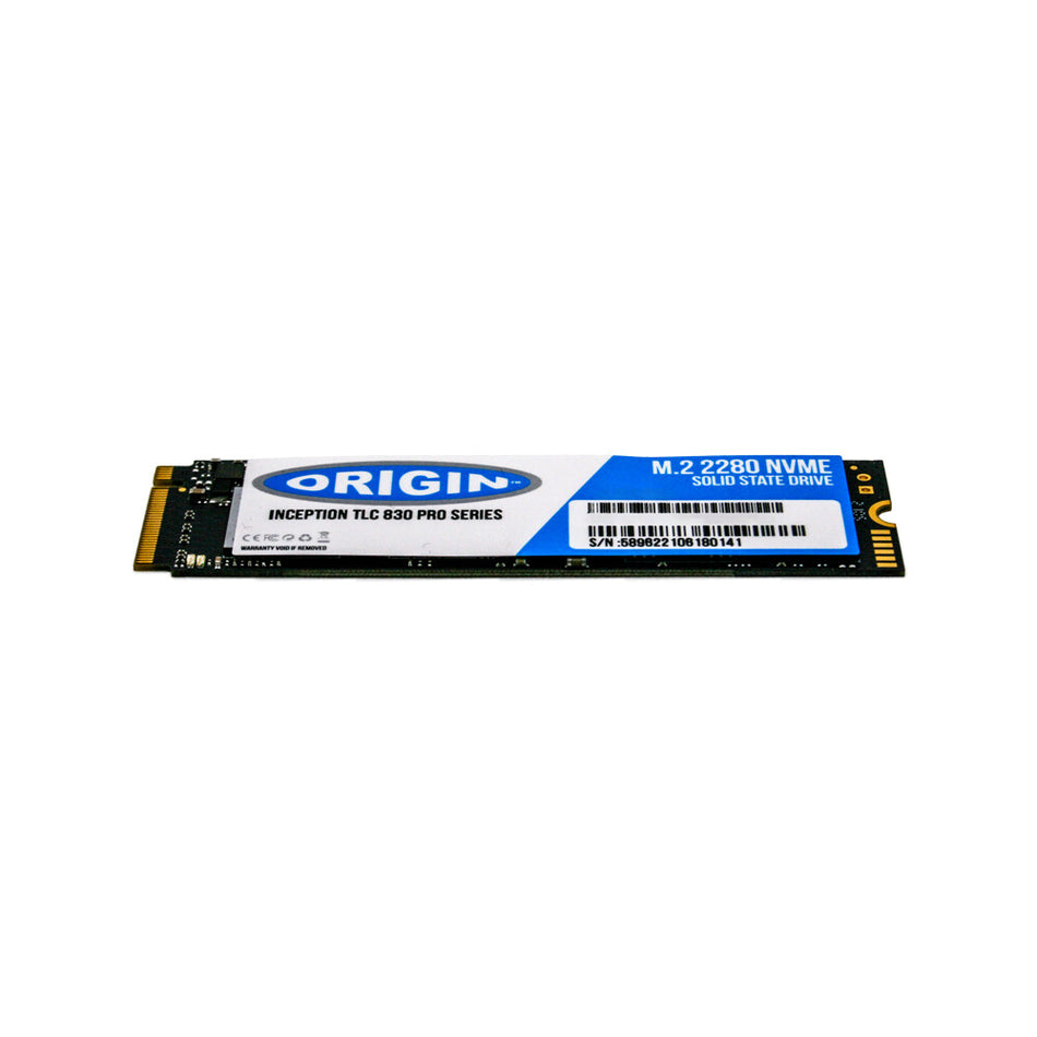 Origin Storage Inception TLC830 Pro Series 512GB PCIe 3.0 NVMe M.2 80mm 3D TLC