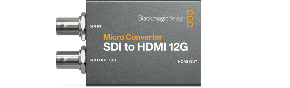 Blackmagic Design CONVCMIC/SH12G/WPSU video signal converter Active video converter