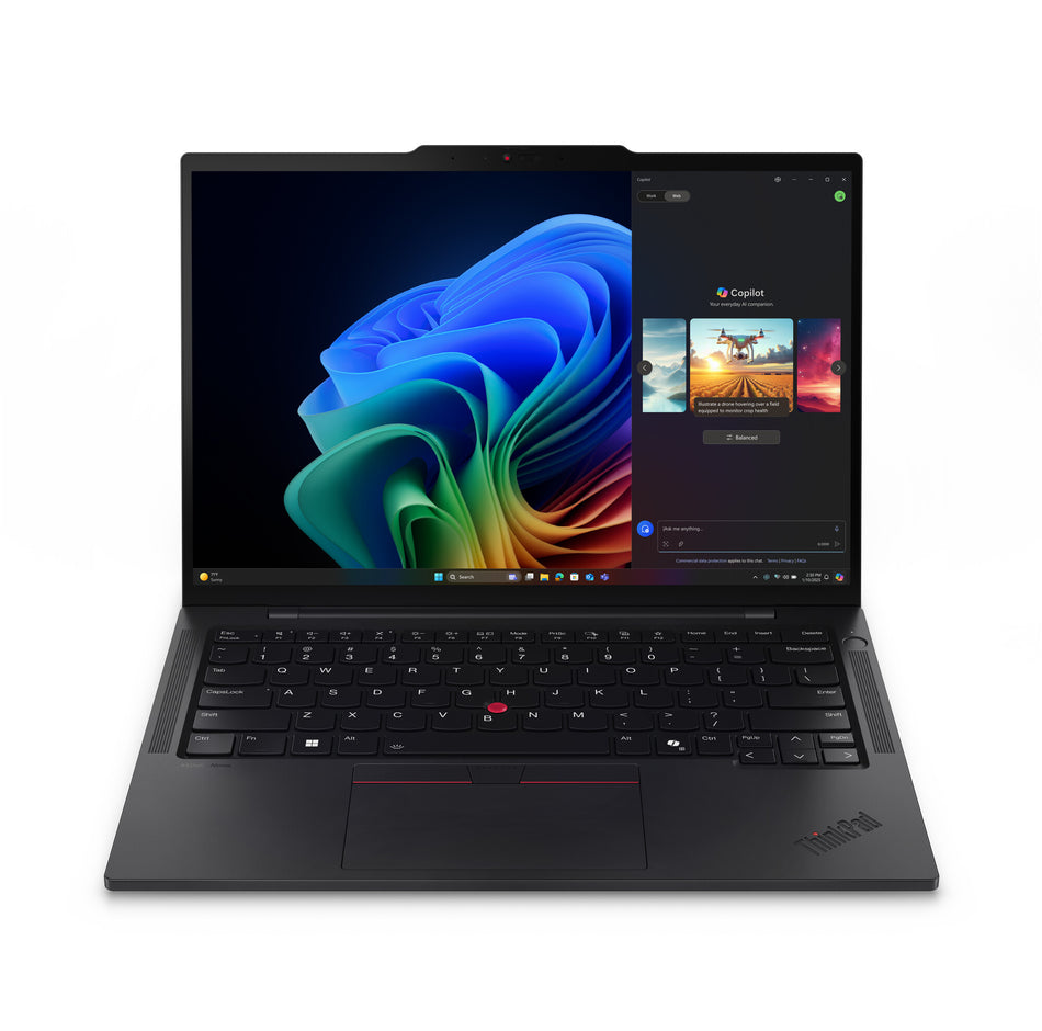 Lenovo ThinkPad T14s Gen 6 (Intel) Intel Core Ultra 7 255U Laptop 35.6 cm (14") WUXGA 16 GB LPDDR5x-SDRAM 512 GB SSD Wi-Fi 7 (802.11be) Windows 11 Pro English Black