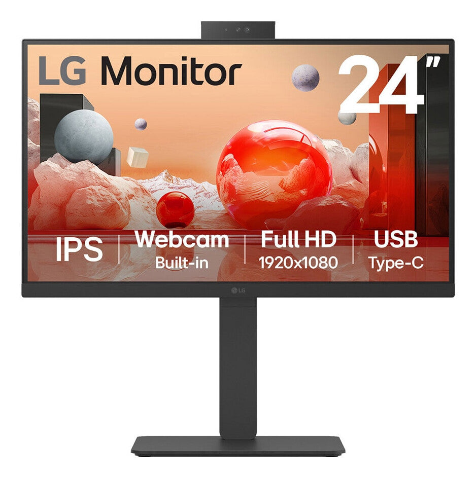 LG 24BA850-B.AEK computer monitor 60.5 cm (23.8") 1920 x 1080 pixels Full HD Black