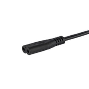 StarTech.com 6ft (2m) UK Laptop Power Cable, BS 1363 to C7, 2.5A 250V, 18AWG, Black, UK Laptop Replacement Cord, Printer Power Cable, AC Laptop Charger Cord, Laptop Power Brick Cord