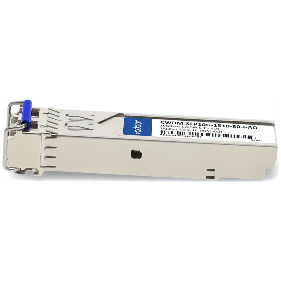 AddOn Networks CWDM-SFP10G-1510-80-I-AO network transceiver module Fiber optic 10000 Mbit/s SFP+ 1510 nm