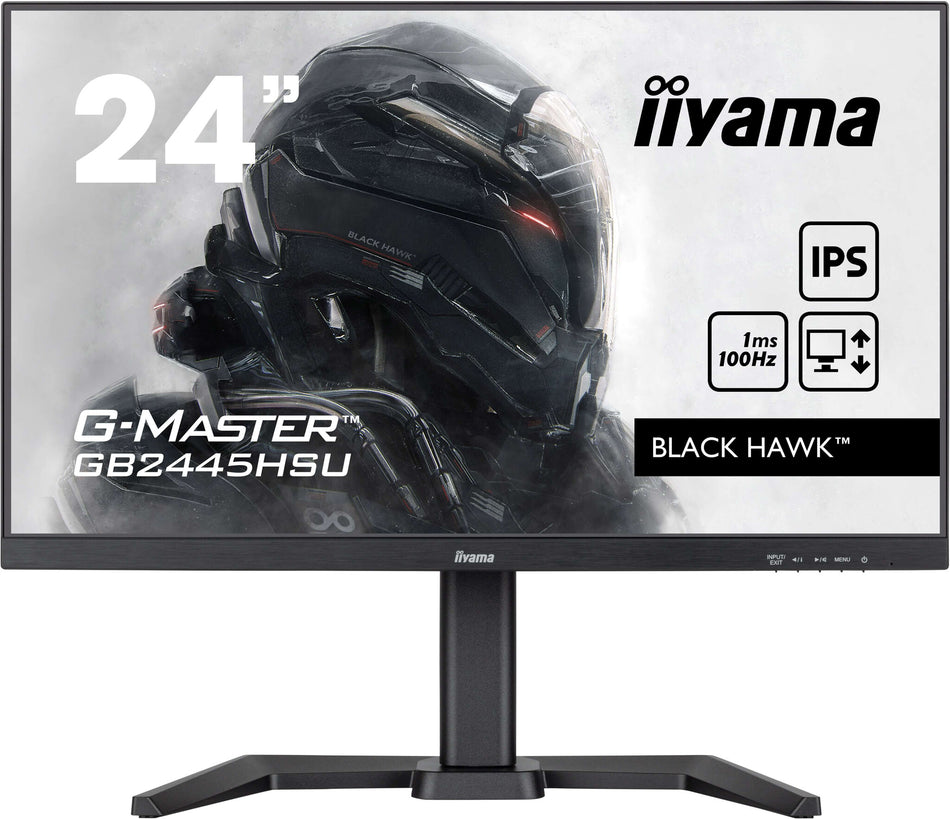 iiyama G-MASTER GB2445HSU-B2 LED display 60.5 cm (23.8") 1920 x 1080 pixels Full HD Black