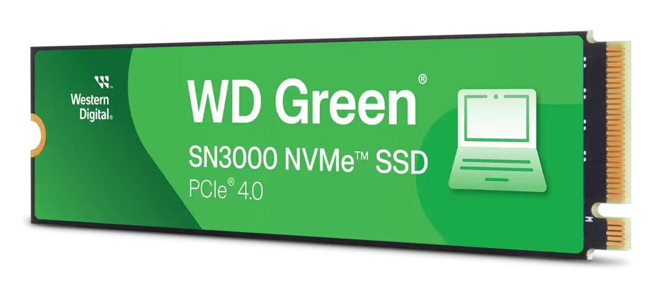Western Digital Green SN3000 500 GB M.2 PCI Express 4.0 NVMe QLC 3D NAND