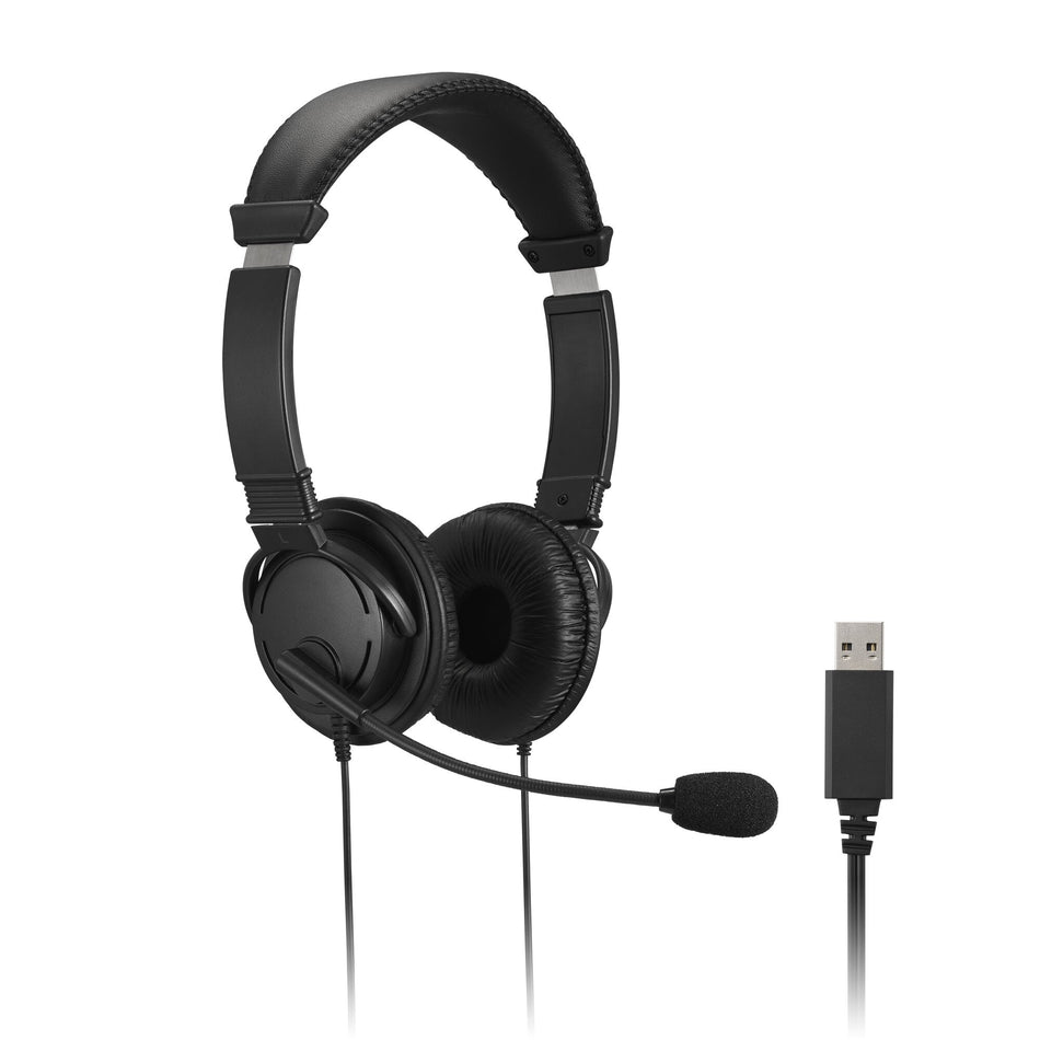 Kensington Classic USB-A Headset with Mic and Volume Control