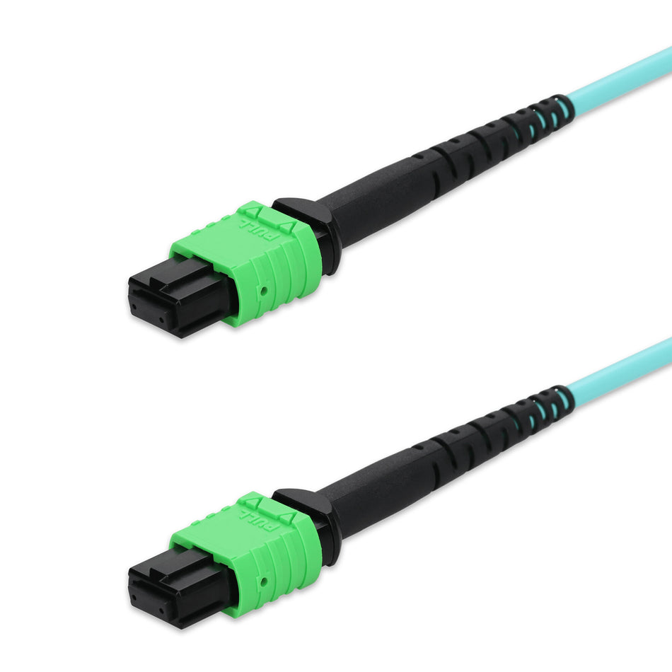 AddOn Networks MFP7E10-N003-AO InfiniBand/fibre optic cable 3 m MPO MMF Aqua colour, Green