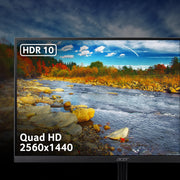 Acer SA322QUA monitor - 31.5" Quad HD, 75Hz, 1ms, AMD FreeSync, HDR 10