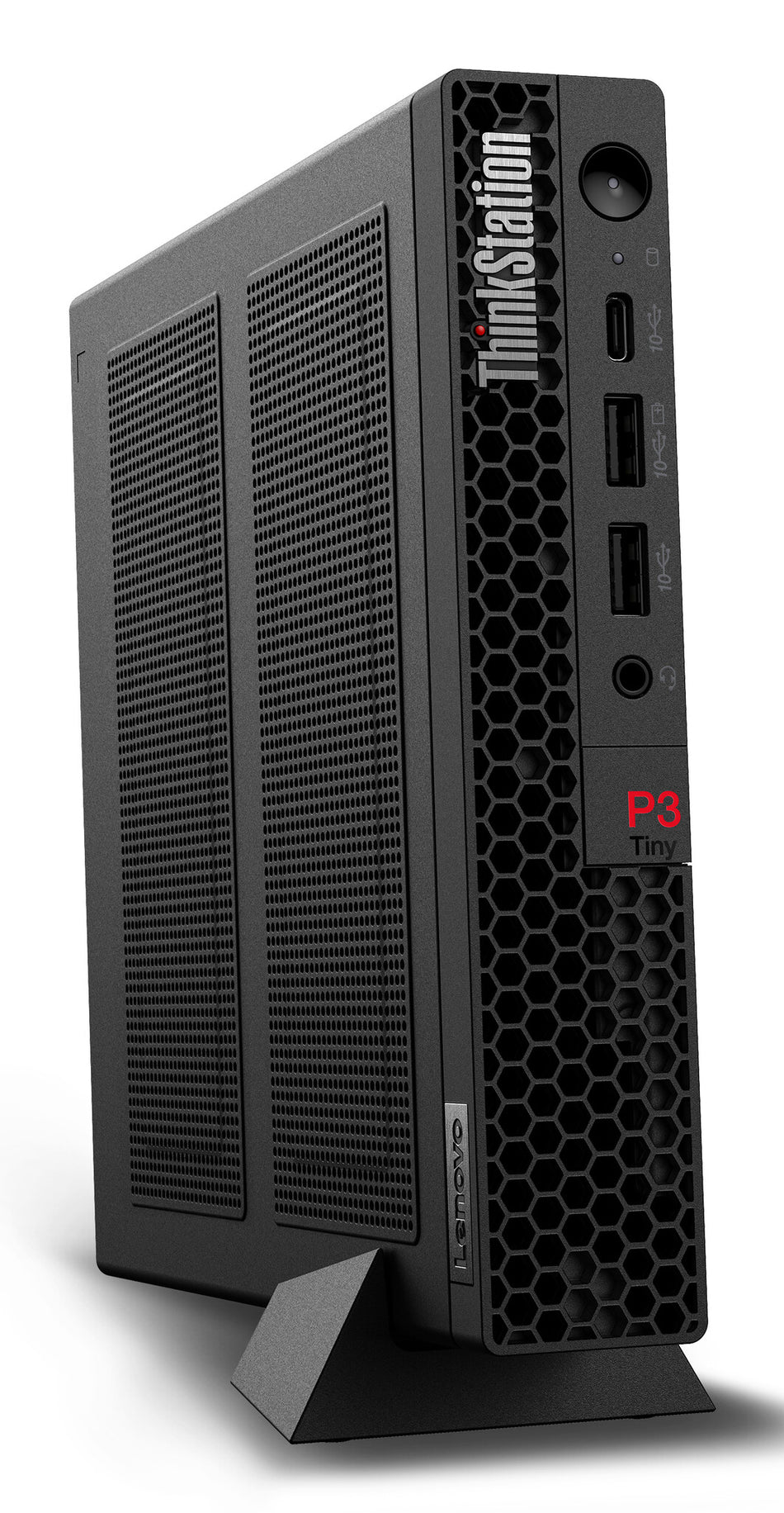 Lenovo ThinkStation P3 Tiny Intel® Core™ i7 i7-14700 16 GB DDR5-SDRAM 512 GB SSD NVIDIA T400 Windows 11 Pro Mini PC Workstation Black