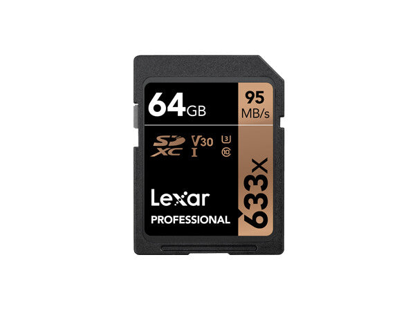 Lexar Professional 633x 64 GB MicroSDXC UHS-I Class 10