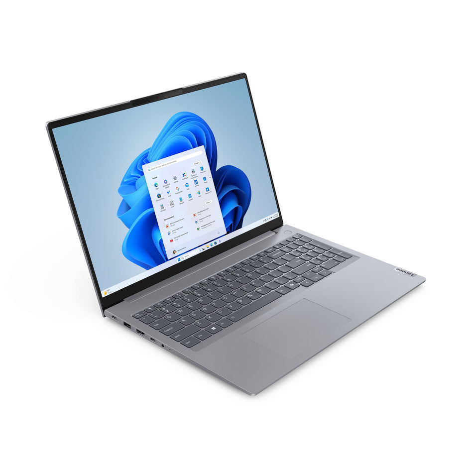 Lenovo ThinkBook 16 G7 IML Intel Core Ultra 7 155H Laptop 40.6 cm (16") WUXGA 16 GB LPDDR5-SDRAM 512 GB SSD Wi-Fi 6E (802.11ax) Windows 11 Pro UK English Grey