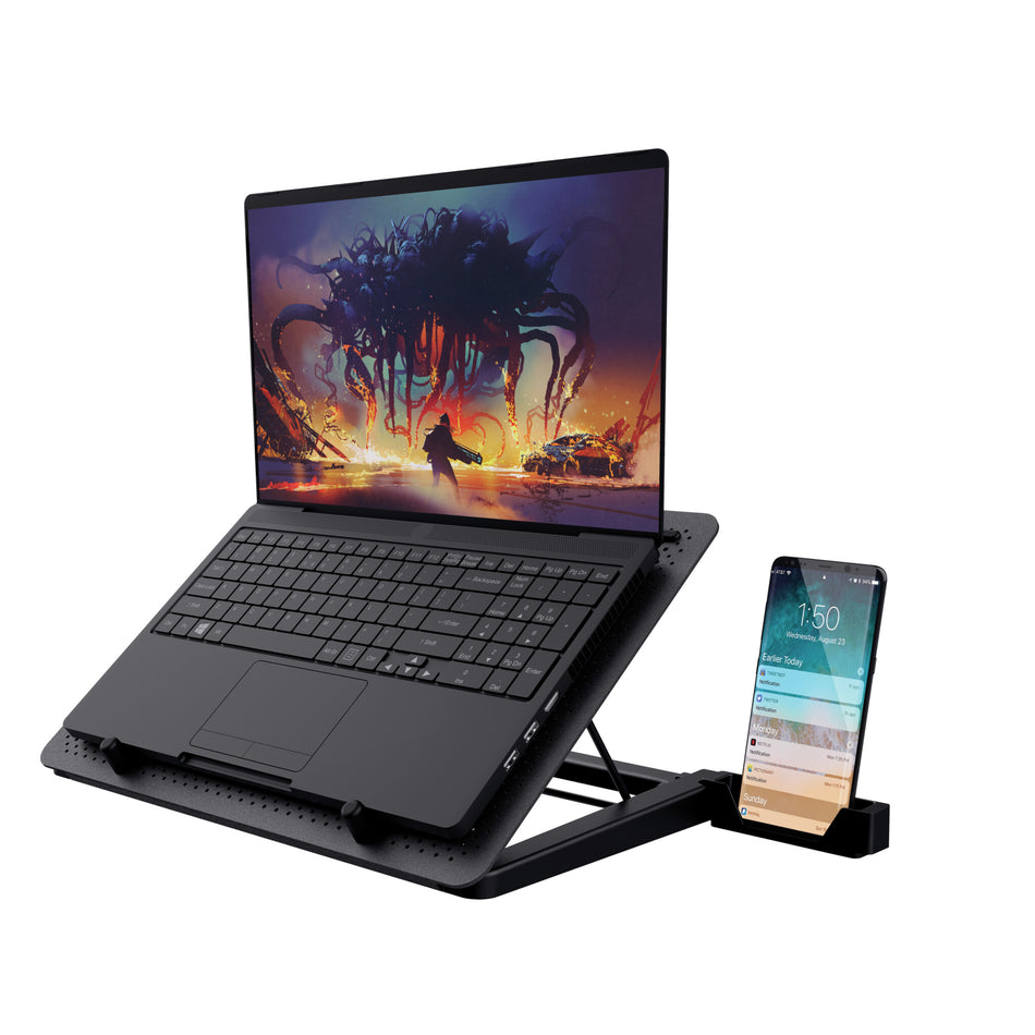 Trust GXT 1125 Quno Laptop stand Black 43.2 cm (17")