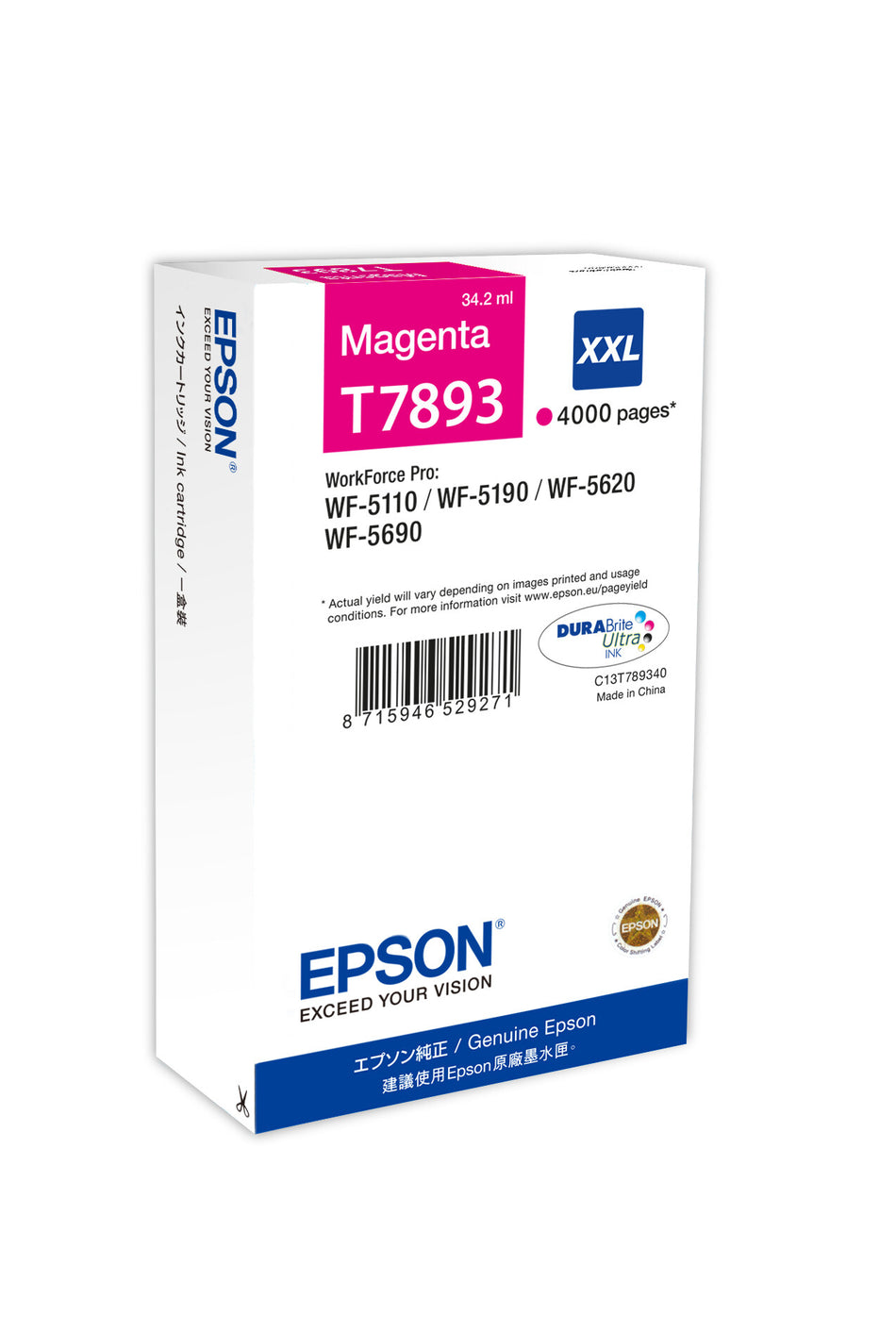 Epson Ink Cartridge XXL Magenta