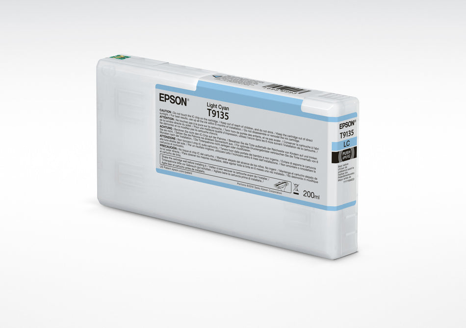 Epson T9135 Light Cyan Ink Cartridge (200ml)