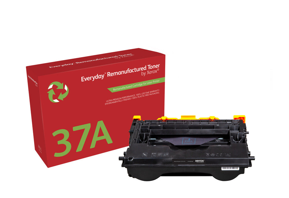 Everyday ™ Mono Remanufactured Toner by Xerox compatible with HP 37A (CF237A), Standard capacity