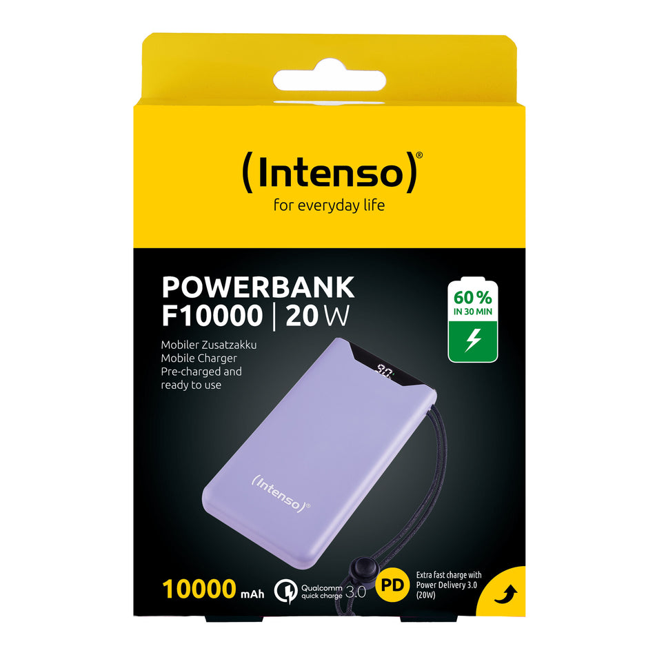 Intenso 7332033 power bank Lithium Polymer (LiPo) 10000 mAh Purple