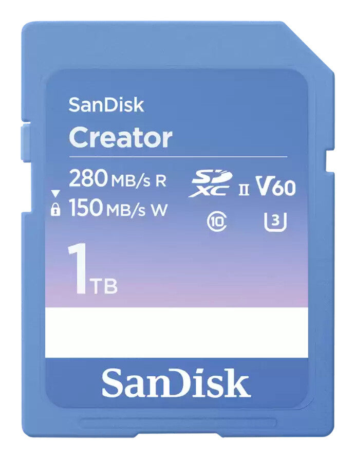 SanDisk Creator 1 TB SDXC UHS-II Class 10