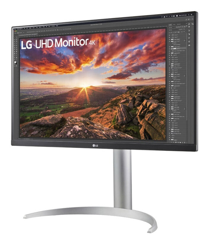 LG 27UP850K-W computer monitor 68.6 cm (27") 3840 x 2160 pixels 4K Ultra HD LED Black