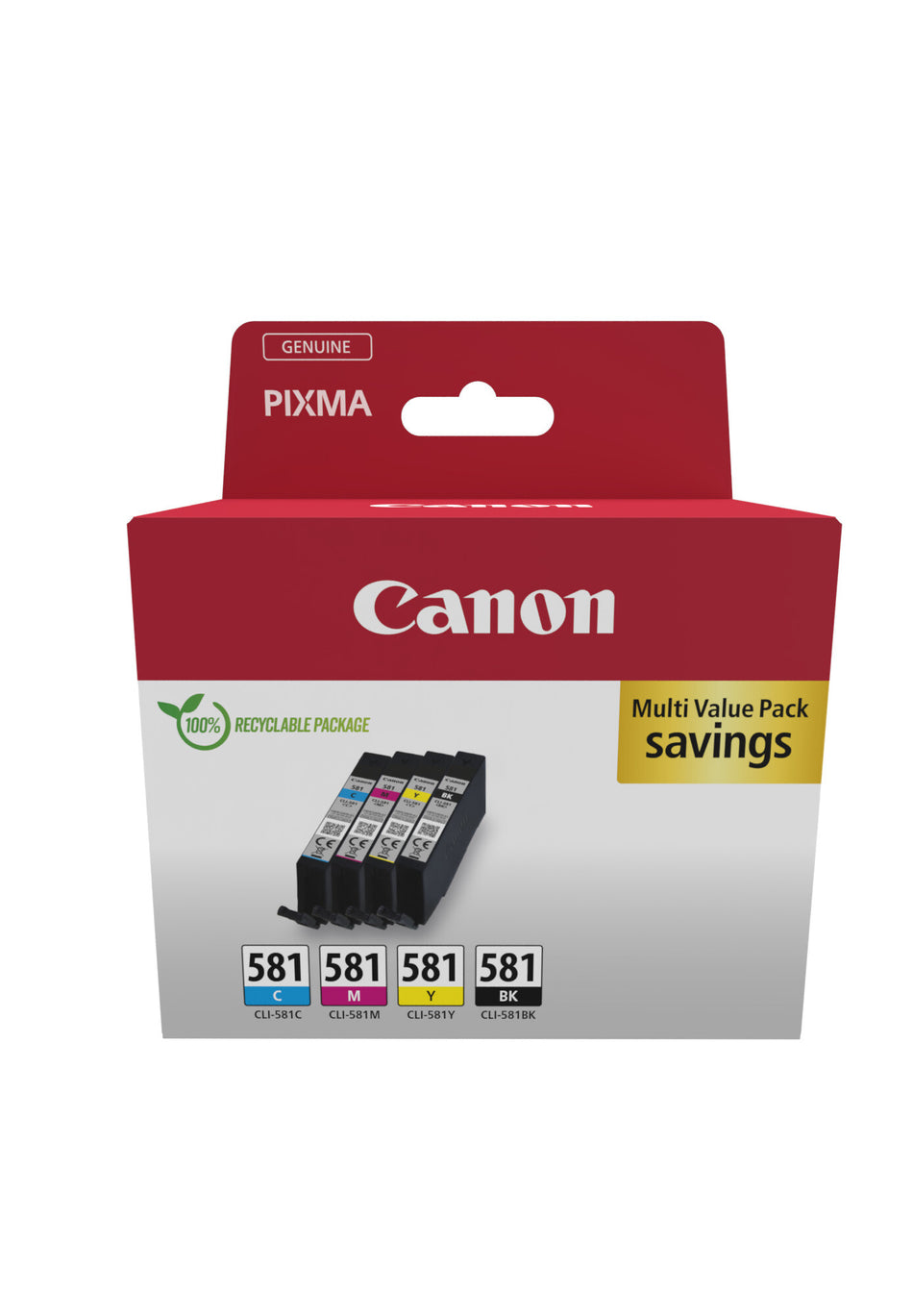 Canon 2103C007 ink cartridge 4 pc(s) Original Black, Cyan, Magenta, Yellow