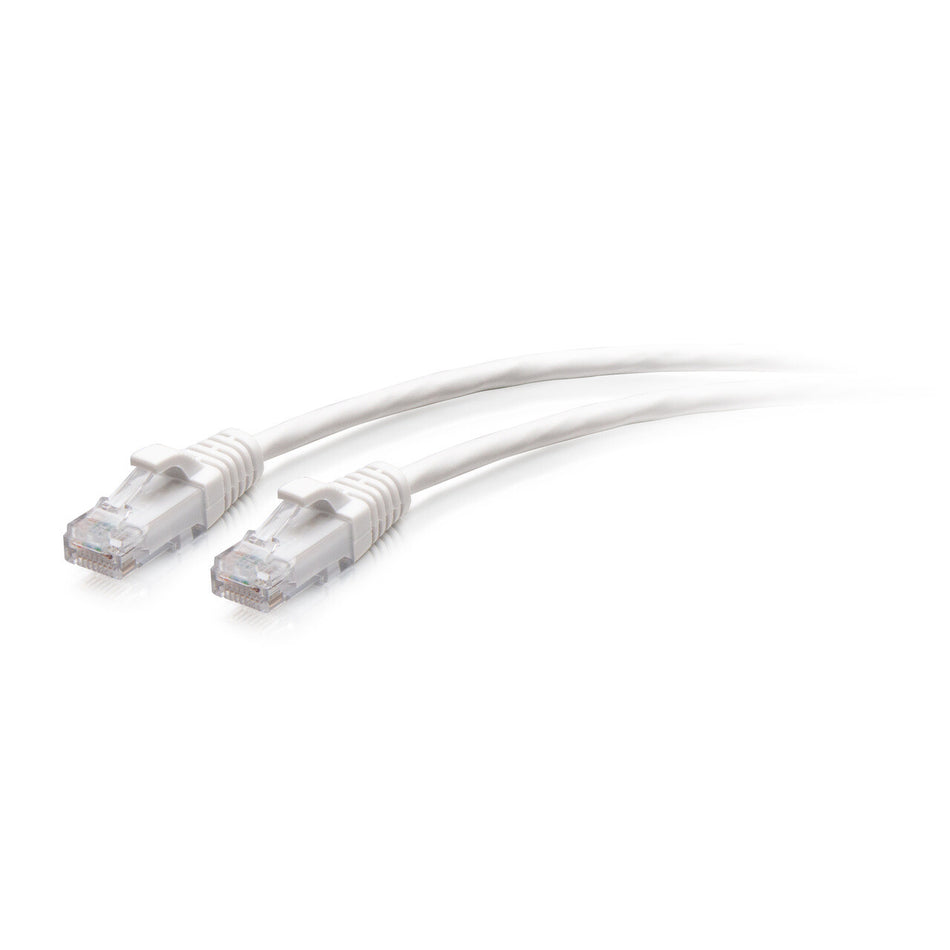 C2G 4.5m Cat6a Snagless Unshielded (UTP) Slim Ethernet Patch Cable - White