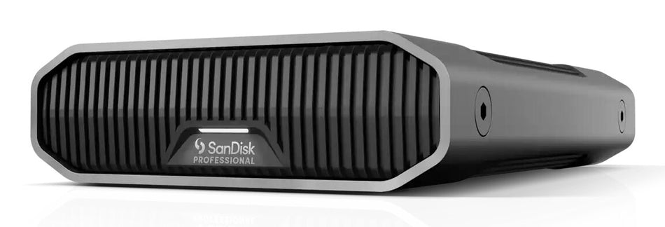 SanDisk G-DRIVE external hard drive 26 TB 7200 RPM USB Type-C 3.2 Gen 2 (3.1 Gen 2) Stainless steel