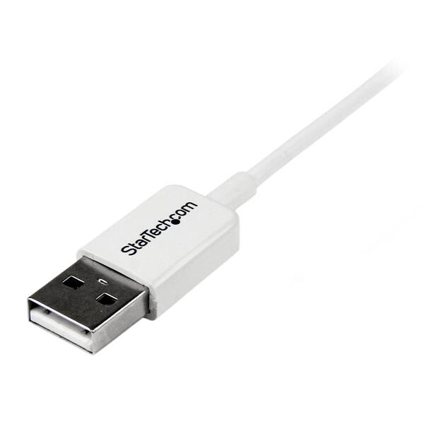 StarTech.com 2m White Micro USB Cable - A to Micro B