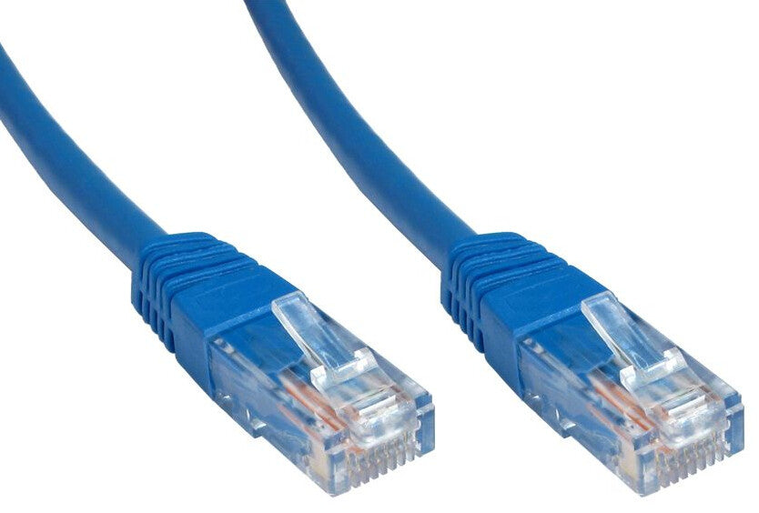Cables Direct Cat6 U/UTP networking cable Blue 2 m U/UTP (UTP)