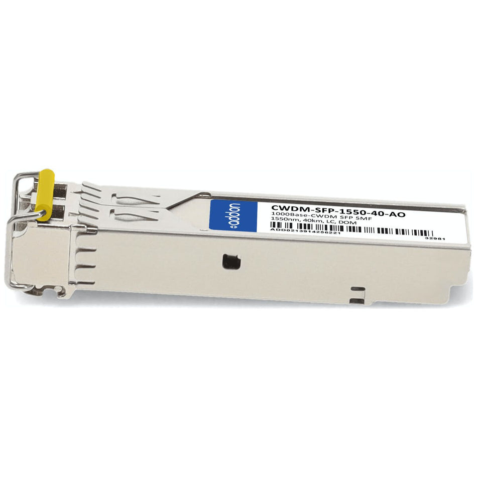 AddOn Networks CWDM-SFP-1550-40-AO network transceiver module Fiber optic 1000 Mbit/s 1550 nm