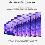 Samsung UE55U8000FKXXU TV 139.7 cm (55") 4K Ultra HD Smart TV Wi-Fi Black