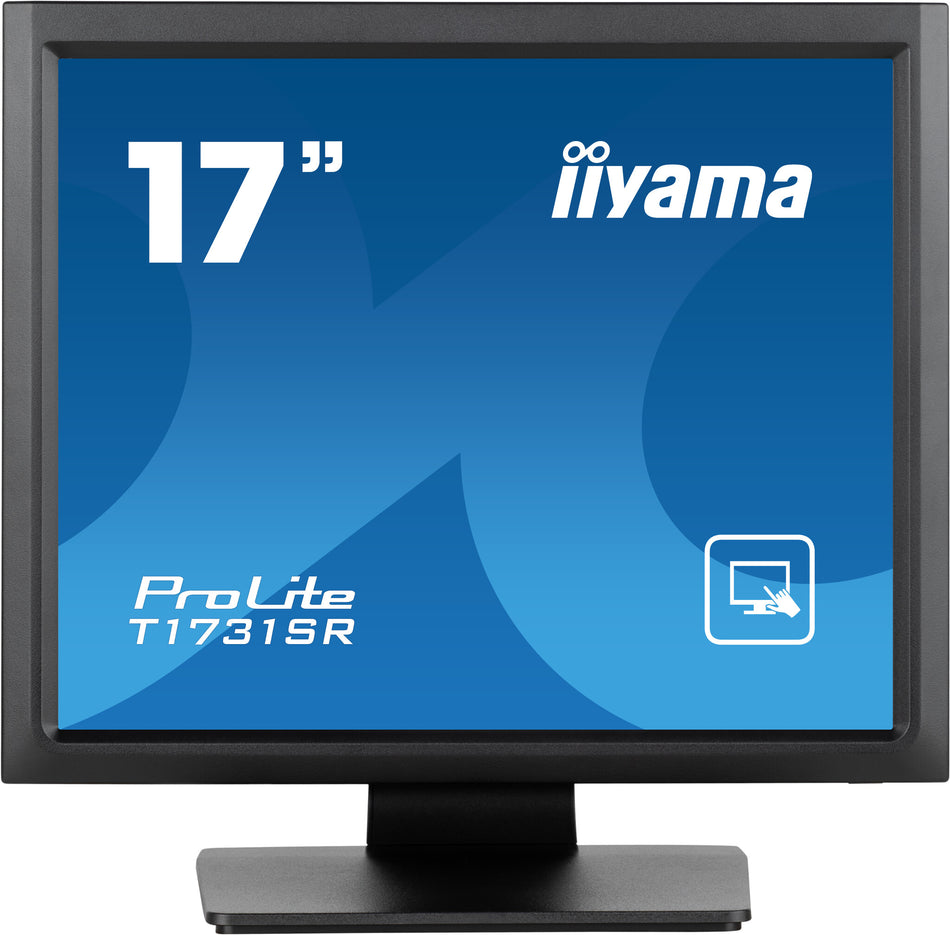 iiyama ProLite T1731SR-B1S computer monitor 43.2 cm (17") 1280 x 1024 pixels SXGA LCD Touchscreen Black