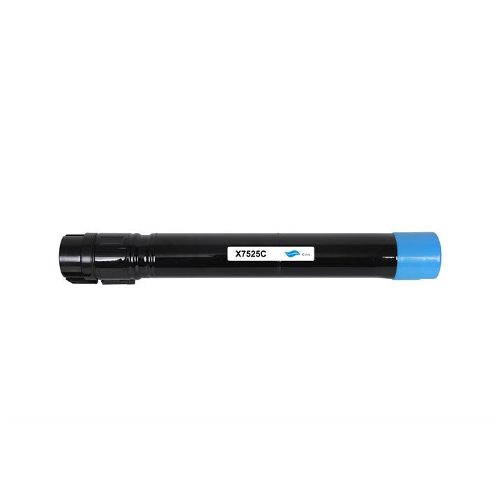 Data Direct Xerox WC7525 7530 7535 7556 7845 Chemical Compatible Toner Cyan