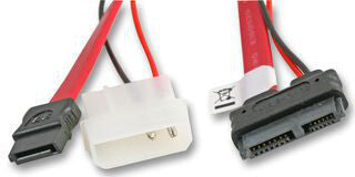 Akasa 40cm SATA cable f/ slimline opticals 0.4 m