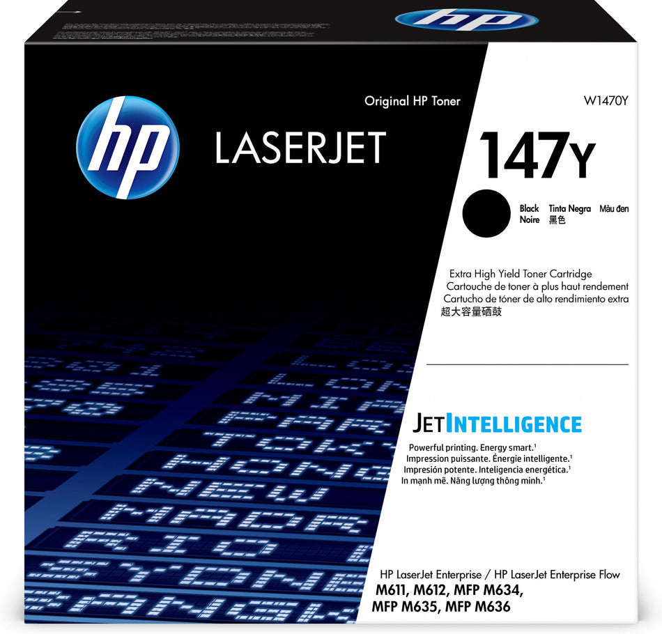 HP 147Y Extra High Yield Black Original LaserJet Toner Cartridge