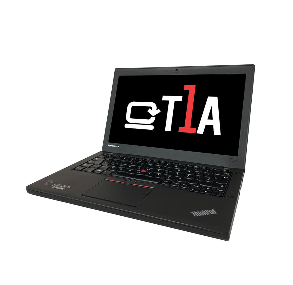 T1A Lenovo ThinkPad X250 Refurbished Intel® Core™ i5 i5-5300U Laptop 31.8 cm (12.5") HD 8 GB DDR3L-SDRAM 120 GB SSD Windows 10 Pro UK English Black