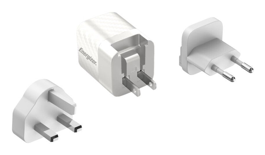 Energizer A20MUWH mobile device charger Universal White AC Indoor
