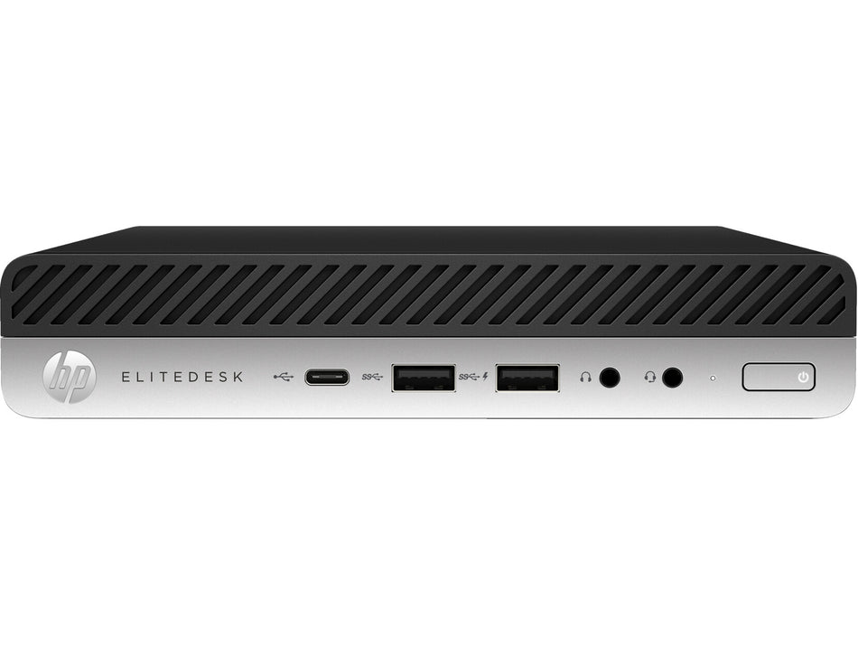 T1A HP EliteDesk 800 G5 Refurbished Intel® Core™ i5 i5-9500T 8 GB DDR4-SDRAM 256 GB SSD Windows 11 Pro Mini PC Black, Silver