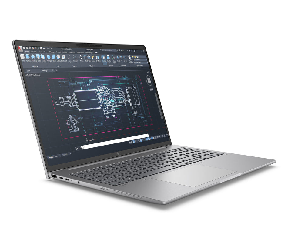 HP ZBook 8 G1i 16 inch Mobile Workstation PC - Data Science Intel Core Ultra 9 285H 40.6 cm (16") WUXGA 32 GB DDR5-SDRAM 1 TB SSD NVIDIA RTX 500 Ada Wi-Fi 7 (802.11be) Windows 11 Pro AI Workstation