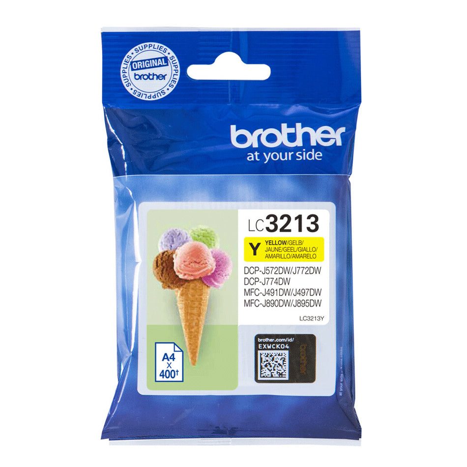 Brother LC3213Y ink cartridge 1 pc(s) Original High (XL) Yield Yellow